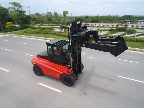 16 Tonne Diesel Heavy Chariot élévateur à fourche Attacher pince à pneus